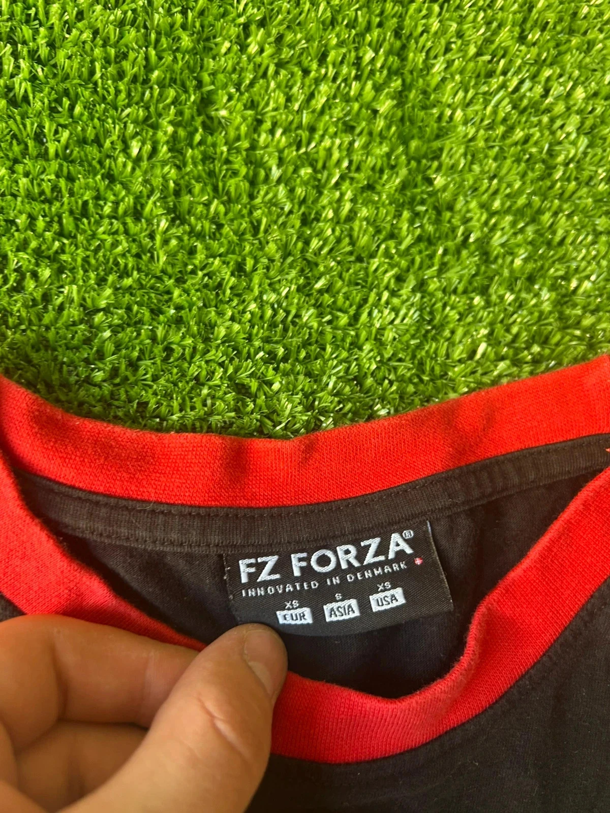 Black t-shirt with red patterns FZ Forza – photo 7